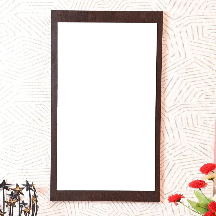 Flora Wooden Wall Dressing Mirror