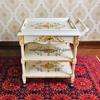 Zinnia Flow Trolley - Removable Tray Top & Drawer