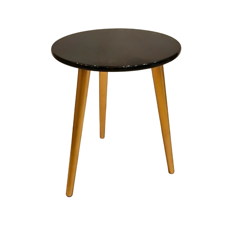 Chic Tripod Table - Multiple Color Combinations & Shapes