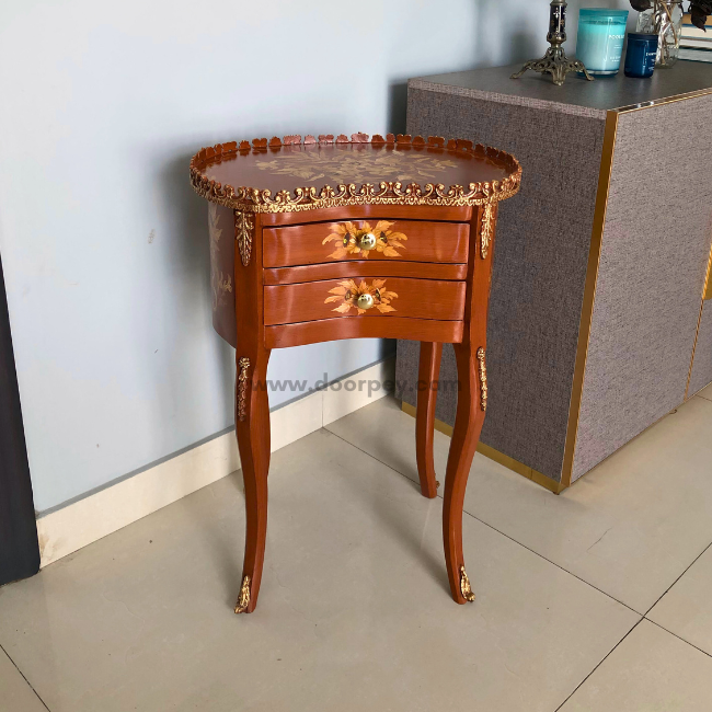 Rustic Revival Kidney Wooden Table