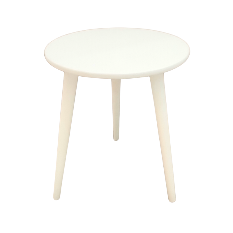 Chic Tripod Table - Multiple Color Combinations & Shapes