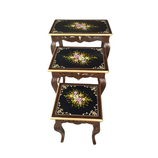 Get high quality wooden nesting tables online. Wide range of new designs available in Pakistan for free home delivery on Cash on Delivery.