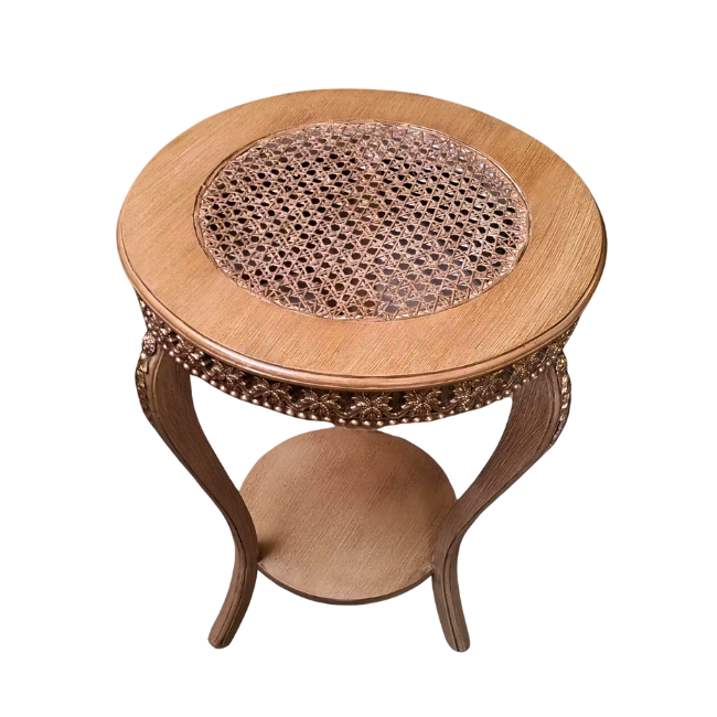 Classic Cane - French End Table