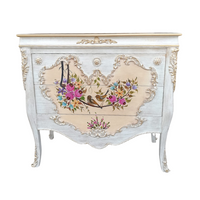Floral Reverie - Wooden Dresser
