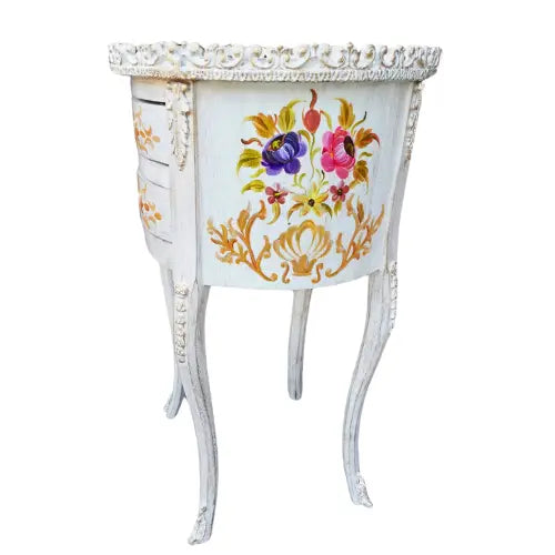 Solid Wood Kidney Table, Round Table and Accent Table available with free Cash on Delivery, home delivery nationwide. Best wooden table designs made from solid wood and adorned with metal trims, functional drawers for storage. Get the best price for wooden tables in Pakistan only on Doorpey.