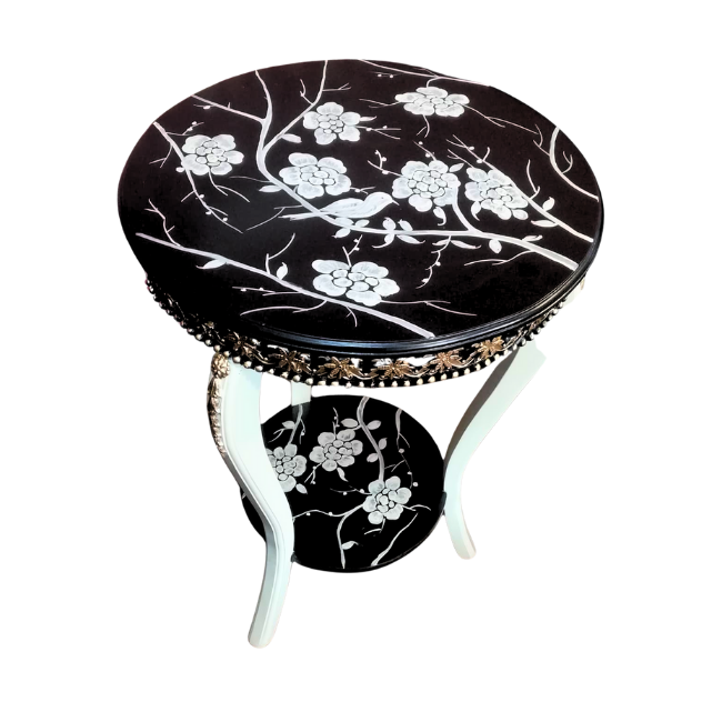 Modern Flora - French End Table