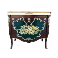 Regal Blossoms - Wooden Dresser