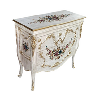 Timeless Petals - Wooden Dresser
