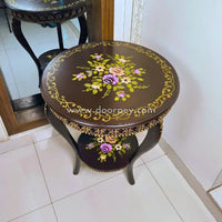 Floral Muse - French End Table