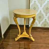 Golden Fern - French End Table