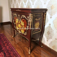 Floral Odyssey - Wooden Dresser