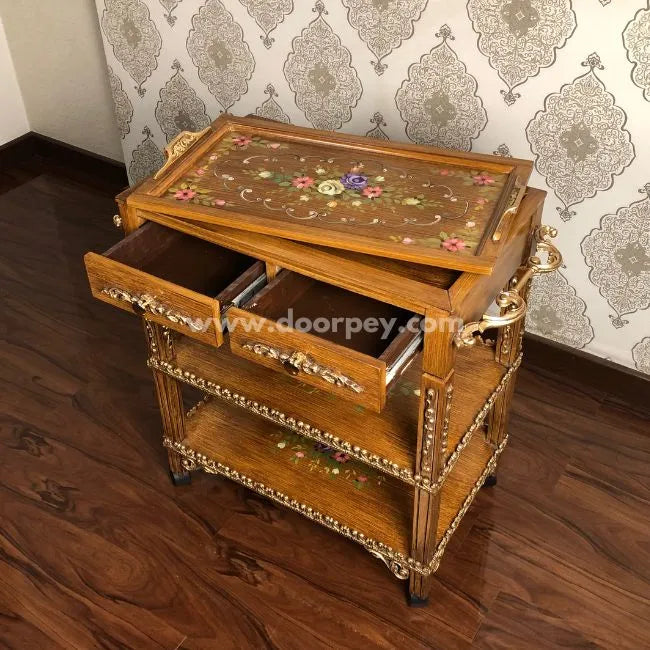 Petal Triple Harmony - Removable Tray Top & Two Drawers