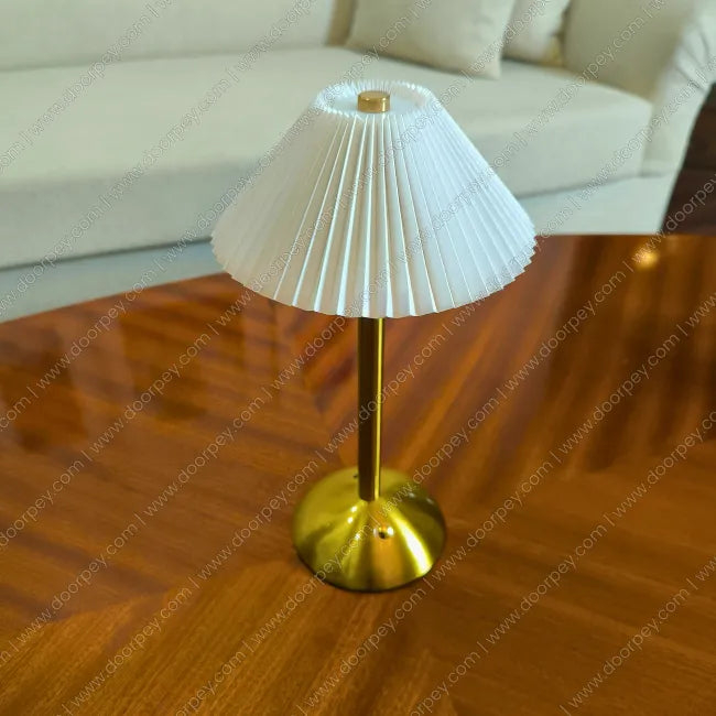 Elegant Lumière Cordless Table Lamp with a portable minimalist design for modern home lighting and decor accents