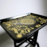 Royal Emblem Folding Tray Table