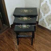 Twilight Wooden Nesting Table