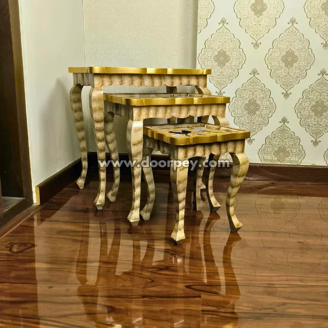 Bird Perch Wooden Nesting Table