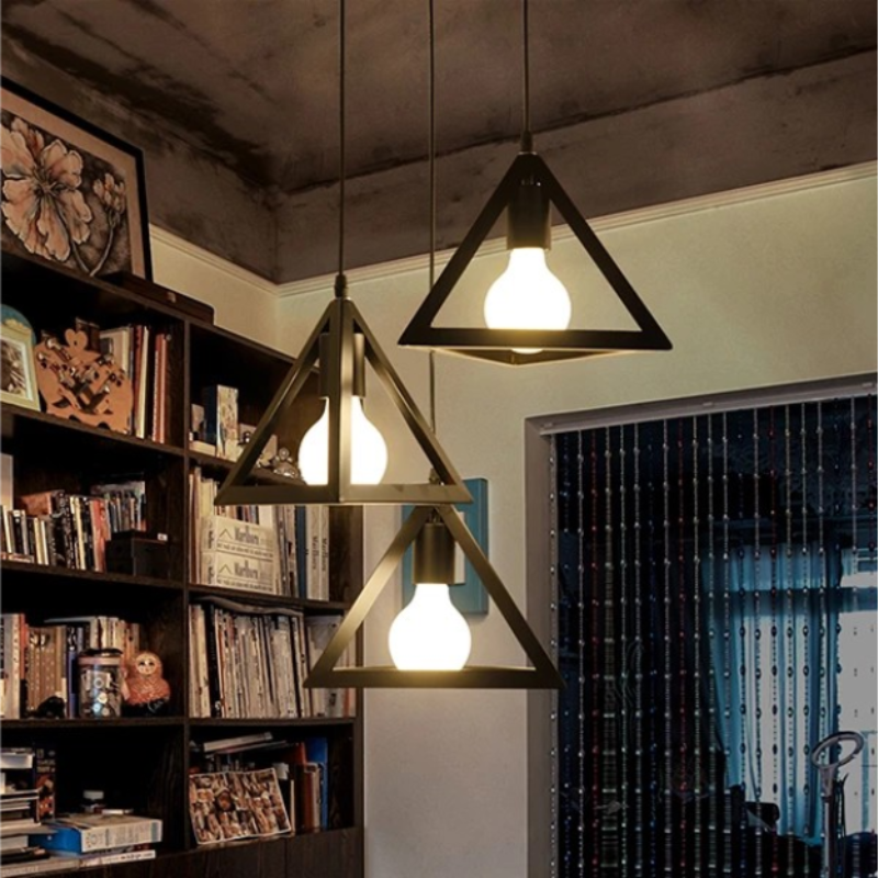 Tripple Triangle Hanging Light