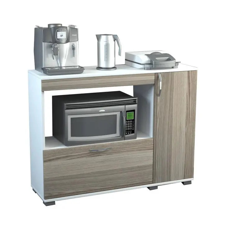 Buy SmartKitchen Multi-Purpose Storage Rack | Microwave Oven & Coffee Station Cabinet online on doorpey.com Get other furniture and home decor items delivered to your door. Cash on delivery and nation-wide delivery available