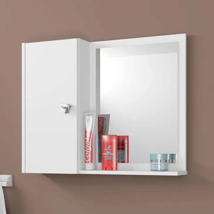 Buy Modern Bathroom Cabinet with Mirror and Shelves online on doorpey.com Get other furniture and home decor items delivered to your door. Cash on delivery and nation-wide delivery available