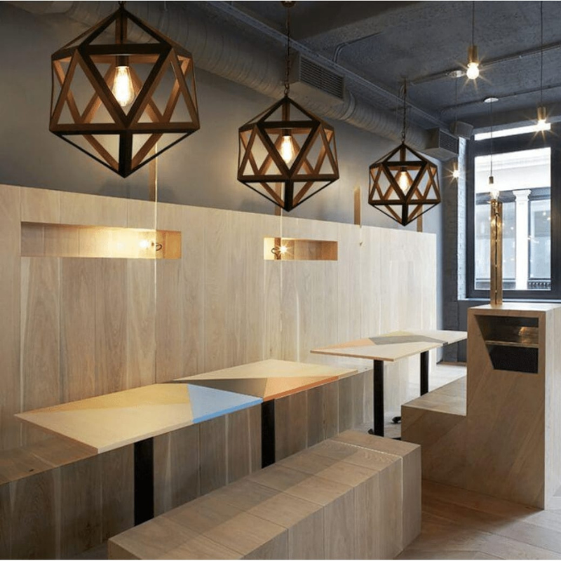 Geometric Hanging Light