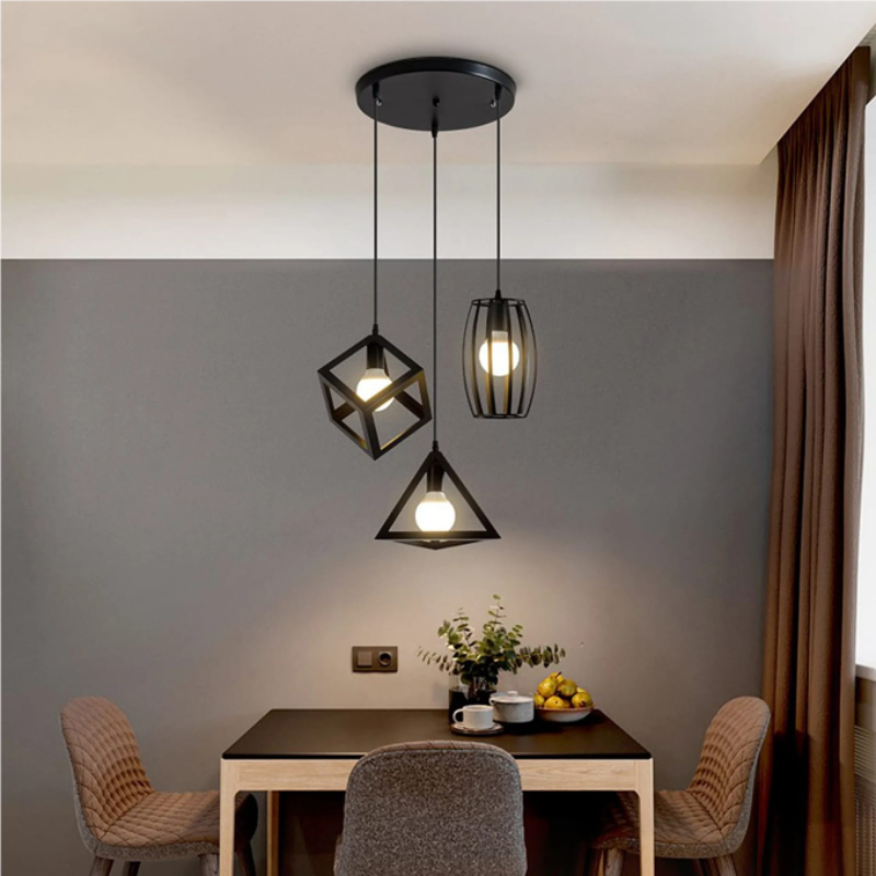 Three Assorted Hanging Lights