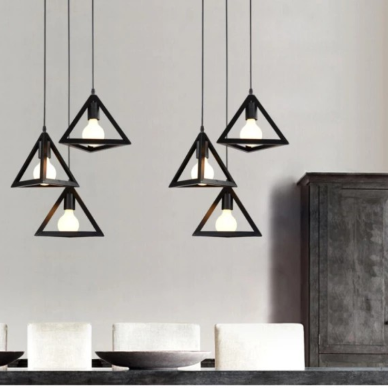 Tripple Triangle Hanging Light