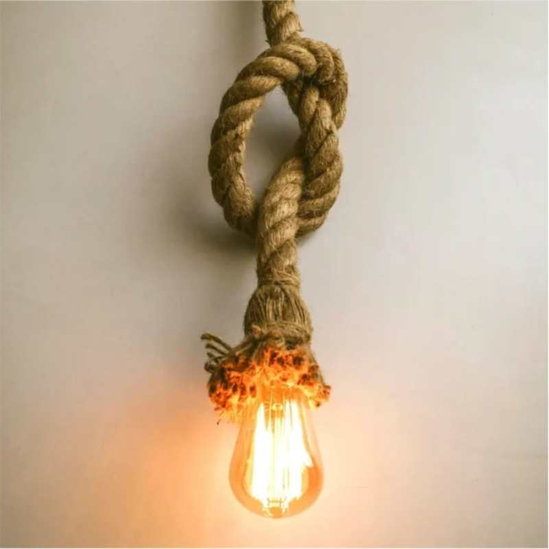 Modern Hanging Rope Light