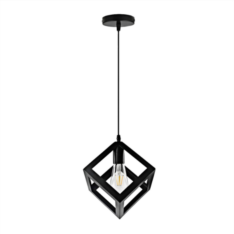 Square Cube Hanging Light