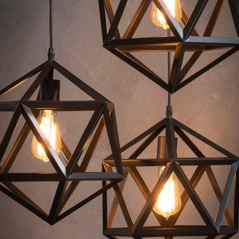 Hexagon Hanging Light Cash on Delivery on doorpey.com