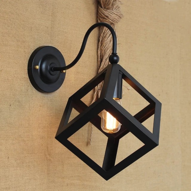 Square Shaped Wall Mounted Lamp on Doorpey.com
