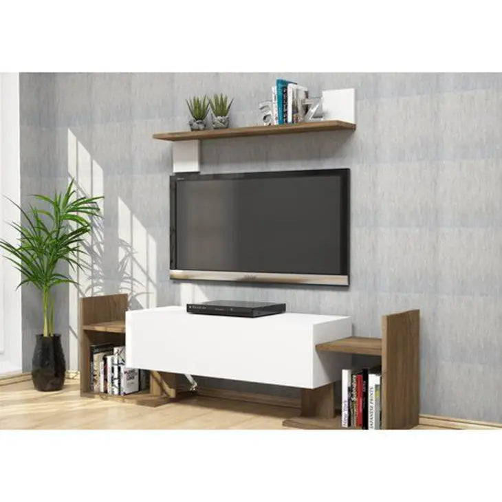 Buy VistaWall - Contemporary Media Wall TV Stand | Entertainment Center online on doorpey.com Get other furniture and home decor items delivered to your door. Cash on delivery and nation-wide delivery available