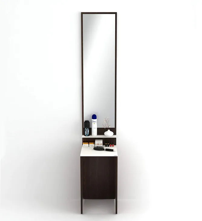 Buy Reflect & Organize - Full-Length Dressing Mirror with Utility Shelf online on doorpey.com Get other furniture and home decor items delivered to your door. Cash on delivery and nation-wide delivery available