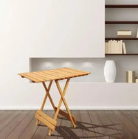 Buy Coastal Breeze Foldable Table | Space-Saving Beach Wood Folding Table online on doorpey.com Get other furniture and home decor items delivered to your door. Cash on delivery and nation-wide delivery available
