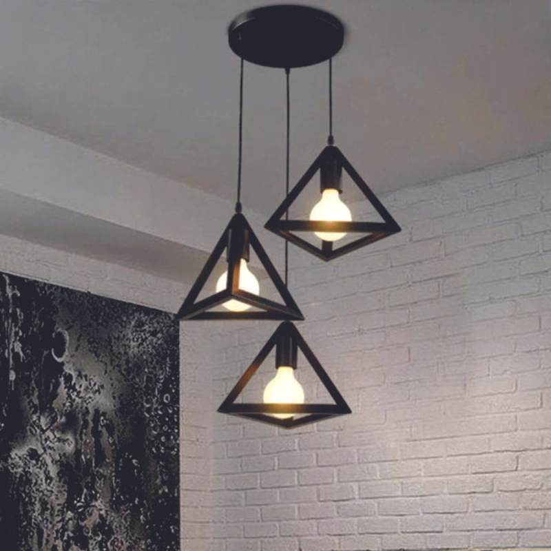 Tripple Triangle Hanging Light