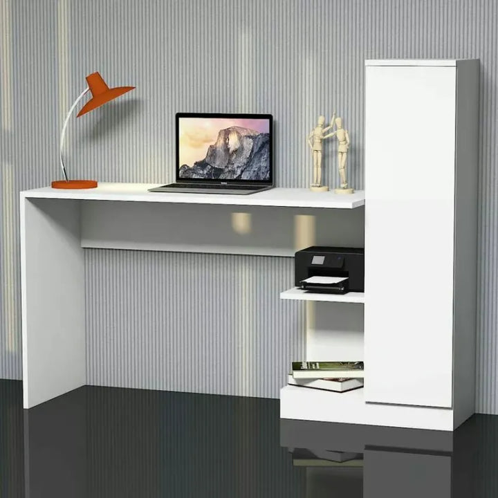 Buy Streamline Plus - Modern Multipurpose Computer Writing Desk | White online on doorpey.com Get other furniture and home decor items delivered to your door. Cash on delivery and nation-wide delivery available