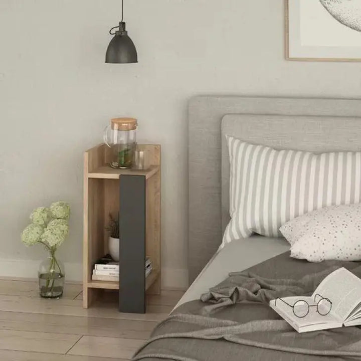 Buy DreamCrafter - Sleek Bedside Table for Bedroom online on doorpey.com Get other furniture and home decor items delivered to your door. Cash on delivery and nation-wide delivery available