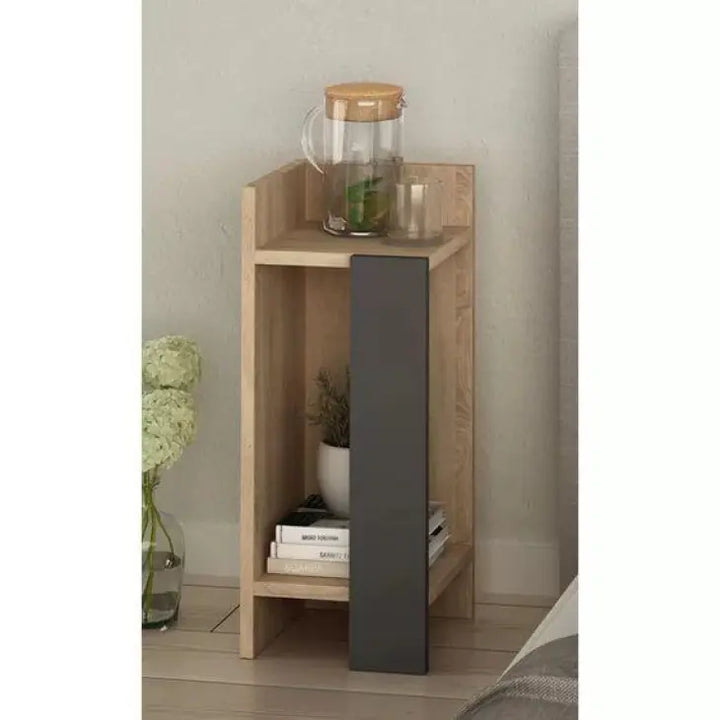 Buy DreamCrafter - Sleek Bedside Table for Bedroom online on doorpey.com Get other furniture and home decor items delivered to your door. Cash on delivery and nation-wide delivery available