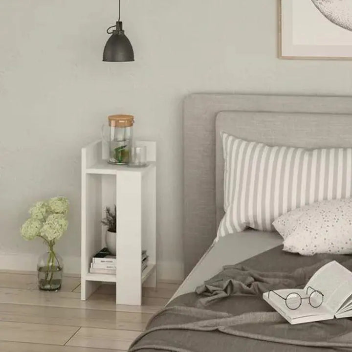 Buy DreamCrafter - Sleek Bedside Table for Bedroom online on doorpey.com Get other furniture and home decor items delivered to your door. Cash on delivery and nation-wide delivery available