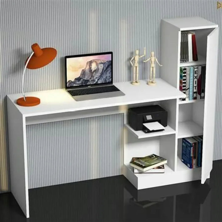 Buy Streamline Plus - Modern Multipurpose Computer Writing Desk | White online on doorpey.com Get other furniture and home decor items delivered to your door. Cash on delivery and nation-wide delivery available