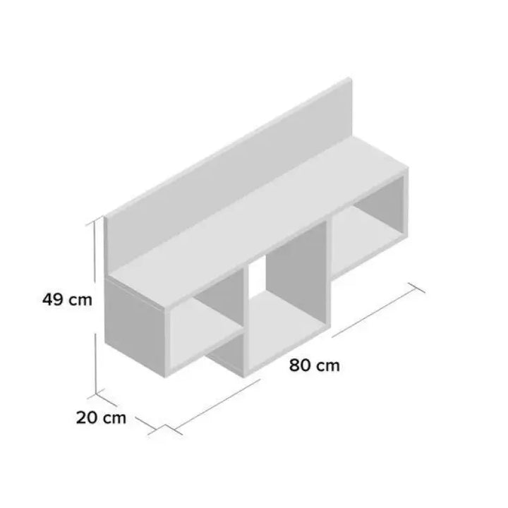 Buy ContempoShelf - Stylish Wall Display Shelf online on doorpey.com Get other furniture and home decor items delivered to your door. Cash on delivery and nation-wide delivery available