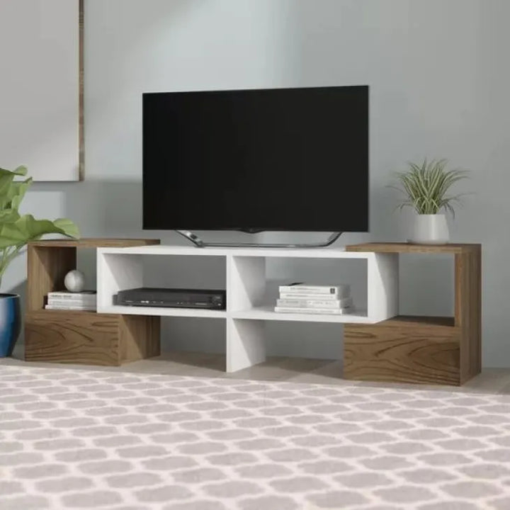 Buy VisioWave - Sleek LCD Entertainment Unit online on doorpey.com Get other furniture and home decor items delivered to your door. Cash on delivery and nation-wide delivery available
