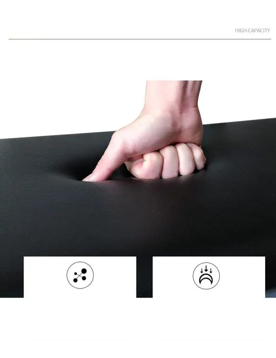 Innovative flip shoe rack with modern design and bench with foam and Rexine