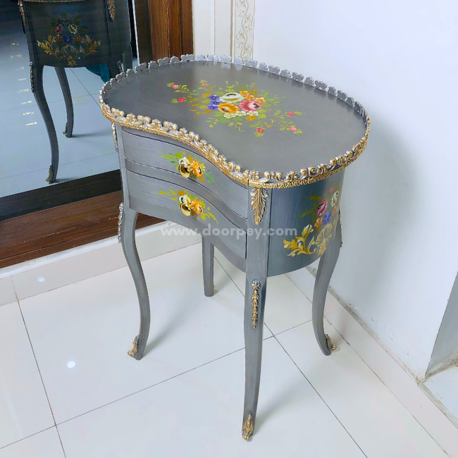 Enchanted Arc Kidney Wooden Table