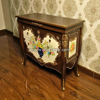 Blooming Tradition - Wooden Dresser