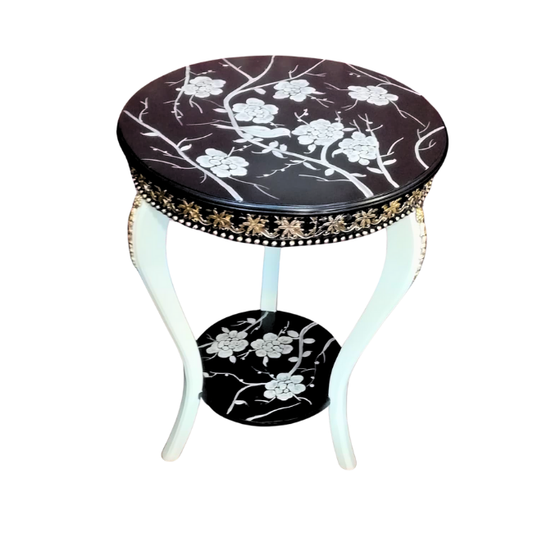 Modern Flora - French End Table