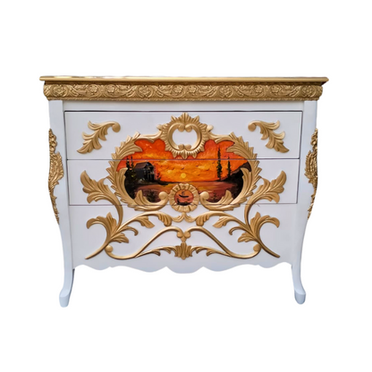 Sunset Splendor - Wooden Dresser