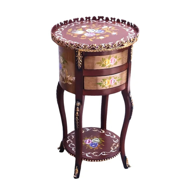 Solid Wood Kidney Table, Round Table and Accent Table available with free Cash on Delivery, home delivery nationwide. Best wooden table designs made from solid wood and adorned with metal trims, functional drawers for storage. Get the best price for wooden tables in Pakistan only on Doorpey.