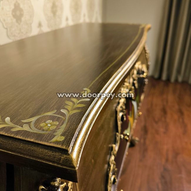 Whirling Grace - Wooden Dresser