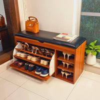 Blanche Flip Drawer Shoe Rack with 12–15 pair capacity and innovative flip design