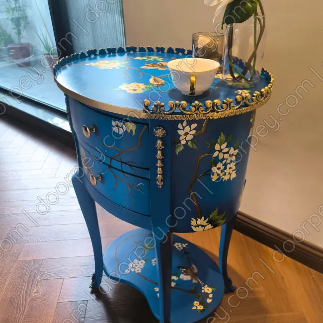Celeste Hand Painted Wooden Table